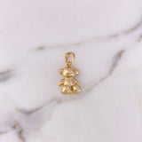 Dije Oso Sin Rostro 4.85gr / 2.4cm / Oro Amarillo 18K #