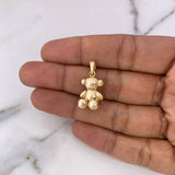 Dije Oso Sin Rostro 4.85gr / 2.4cm / Oro Amarillo 18K #