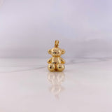 Dije Oso Sin Rostro 4.85gr / 2.4cm / Oro Amarillo 18K #