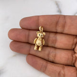 Dije Oso Articulado 3.95gr / 2.5cm / Oro Amarillo 18K $