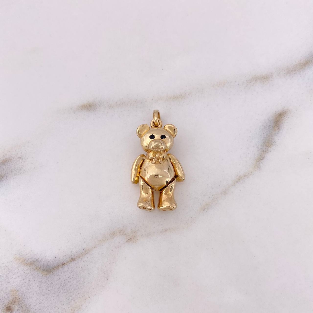 Dije Oso Articulado 3.95gr / 2.5cm / Oro Amarillo 18K $