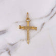 Dije Clavos 8.3gr / 5.3cm / Circones Blancos Oro Amarillo 18K $