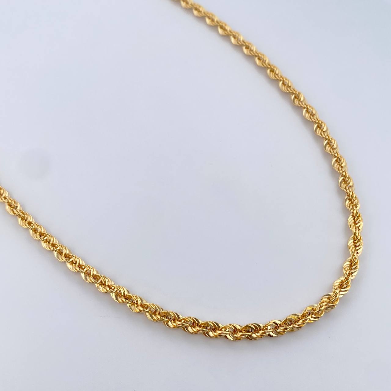 Cadena Lazo 10.4gr / 59.9cm / 4.2mm Oro Amarillo +3 18K &