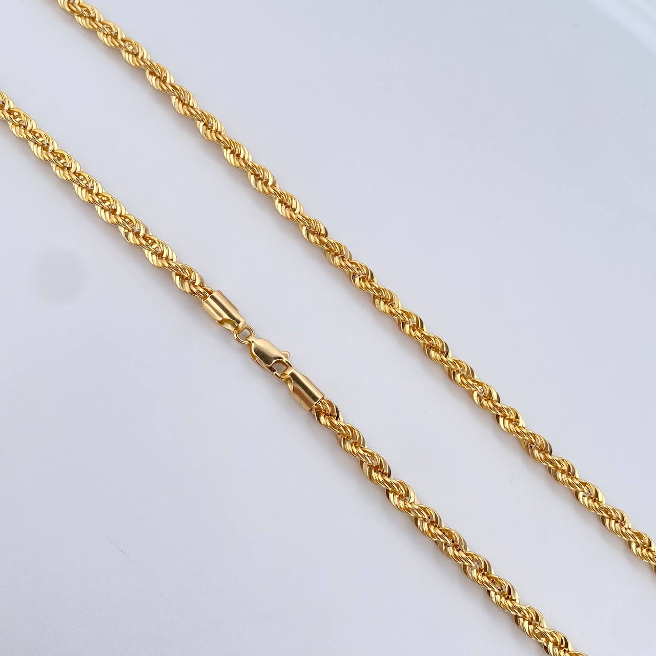 Cadena Lazo 10.4gr / 59.9cm / 4.2mm Oro Amarillo +3 18K &