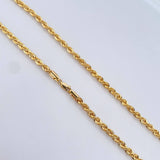 Cadena Lazo 14gr / 60.1cm / 4.6mm Oro Amarillo +3 18K $