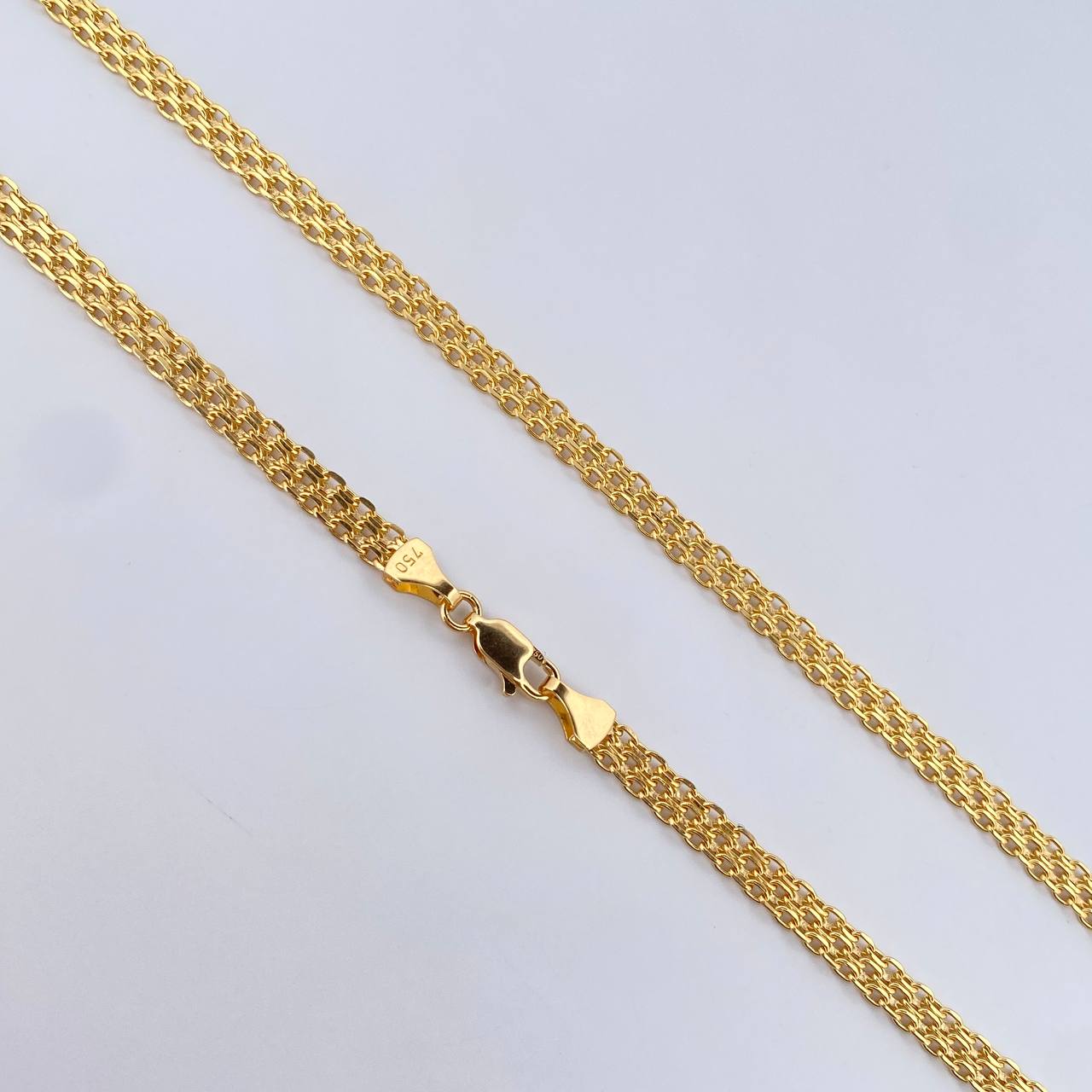 Cadena China 8.45gr / 60.2cm / 4.3mm Oro Amarillo +0 18K $