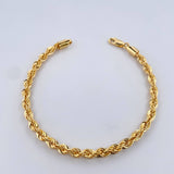 Pulso Lazo 5.3gr / 20.4cm / 4.2mm Oro Amarillo +4 18K &