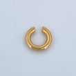 Piercing Earcuff 0.85gr / 1.7cm / Oro +4 18K &