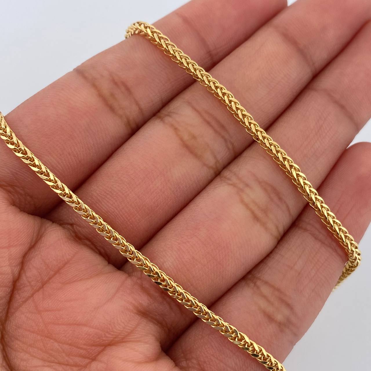 Cadena Franco 4.15gr / 45cm / +3 Oro 18K &