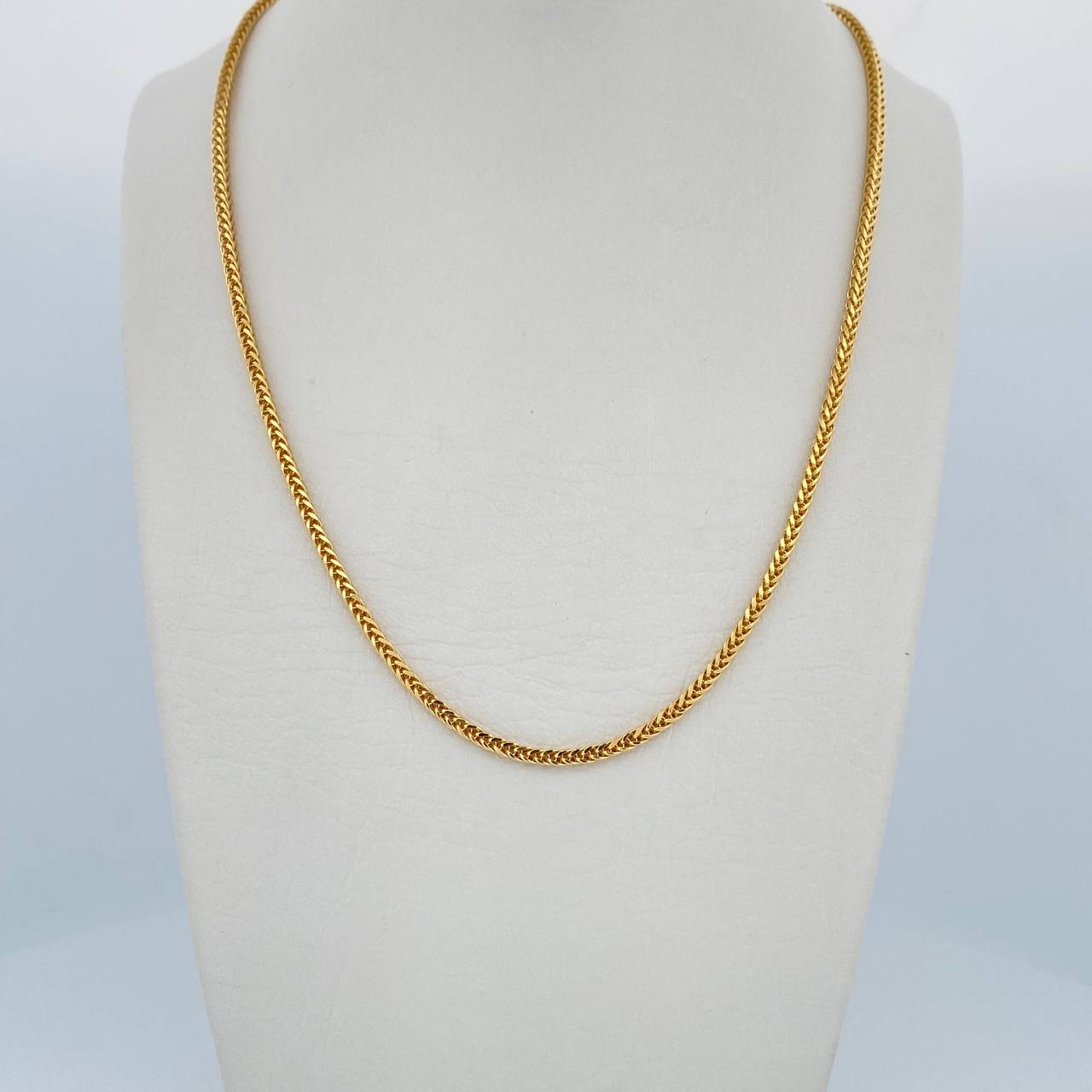 Cadena Franco 4.15gr / 45cm / +3 Oro 18K &