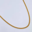 Cadena Cubana Reticulada 1.8gr / 45cm / +3 Oro 18K &