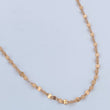 Cadena Flor Espejo 0.85gr / 45.5cm / +3 Oro 18K &