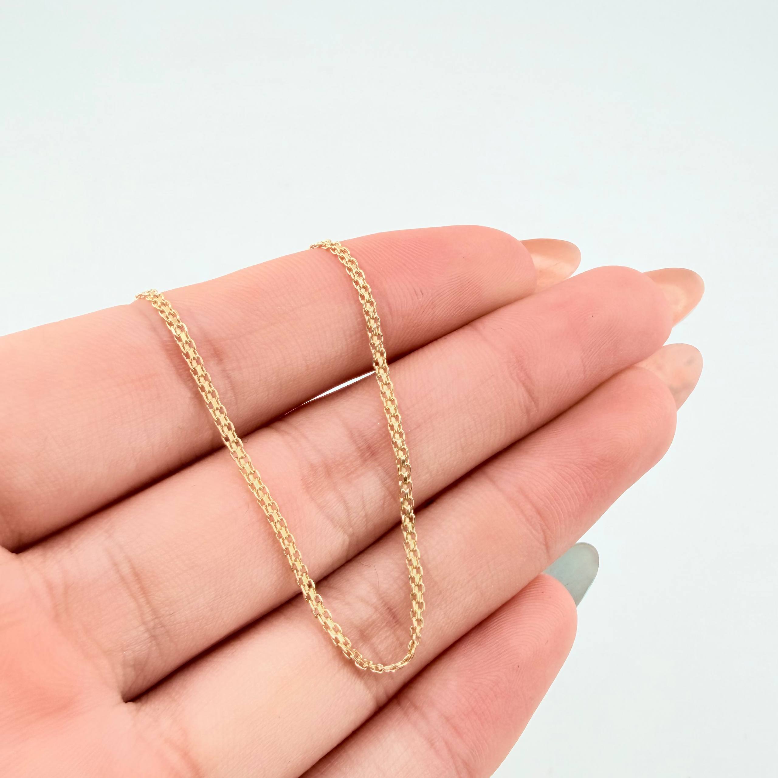 Pulso Chino 1.25gr / 18,5cm / 1.5mm Oro Amarillo +1 18K ©