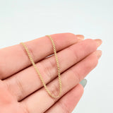 Pulso Chino 1.25gr / 18,5cm / 1.5mm Oro Amarillo +1 18K ©