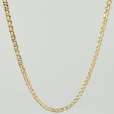 Cadena Garibaldi 3.3gr / 60cm / 2.2mm Oro Amarillo +3 18K *