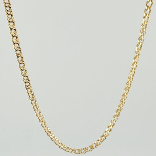 Cadena Garibaldi 5.25gr / 60cm / 3.1mm Oro Amarillo +3 18K *
