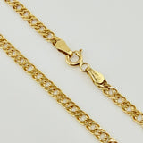 Cadena Garibaldi 4.4gr / 50cm / 3mm Oro Amarillo +3 18K ©