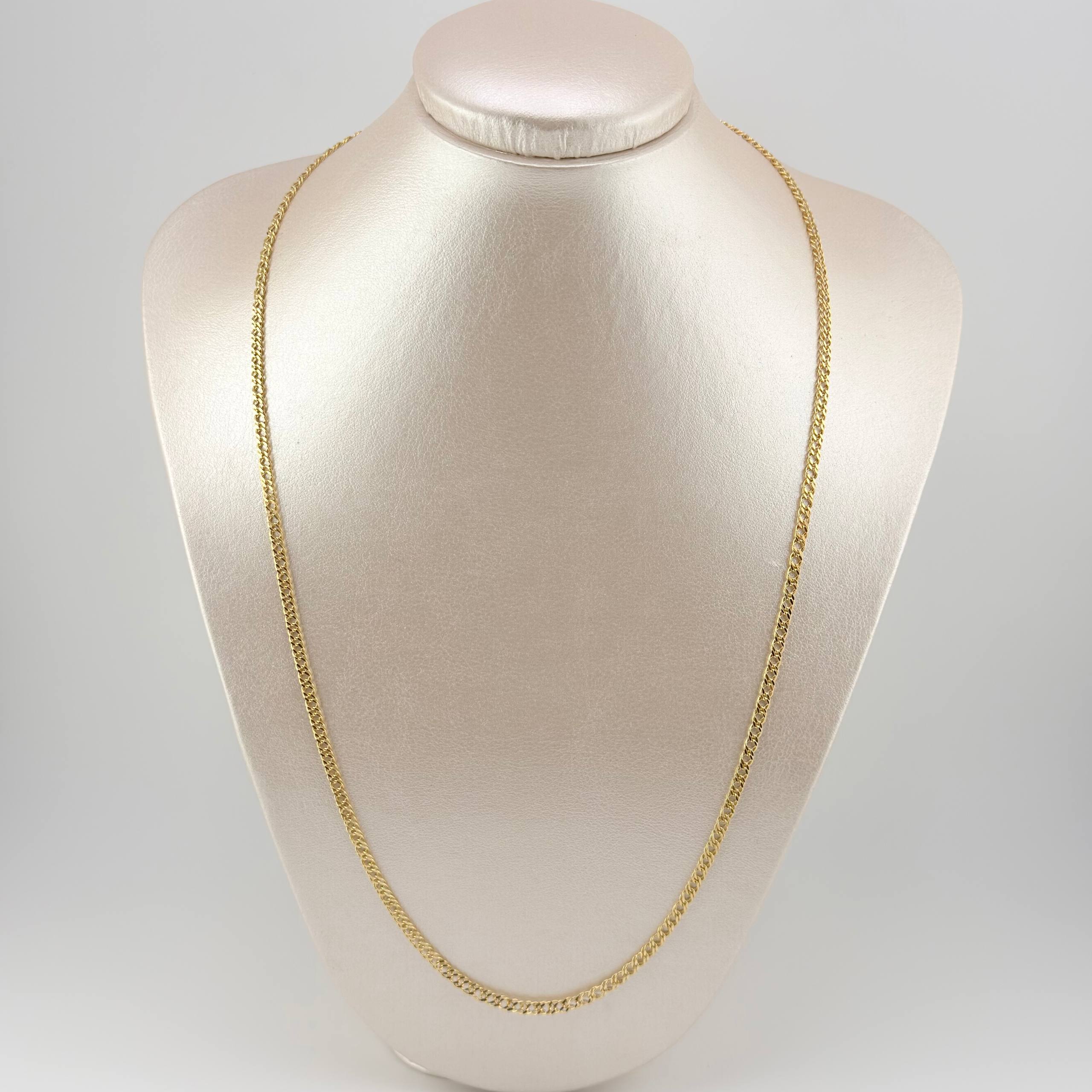 Cadena Garibaldi 5.25gr / 60cm / 3.2mm Oro Amarillo +3 18K