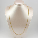 Cadena Garibaldi 5.25gr / 60cm / 3mm Oro Amarillo +3 18K ©