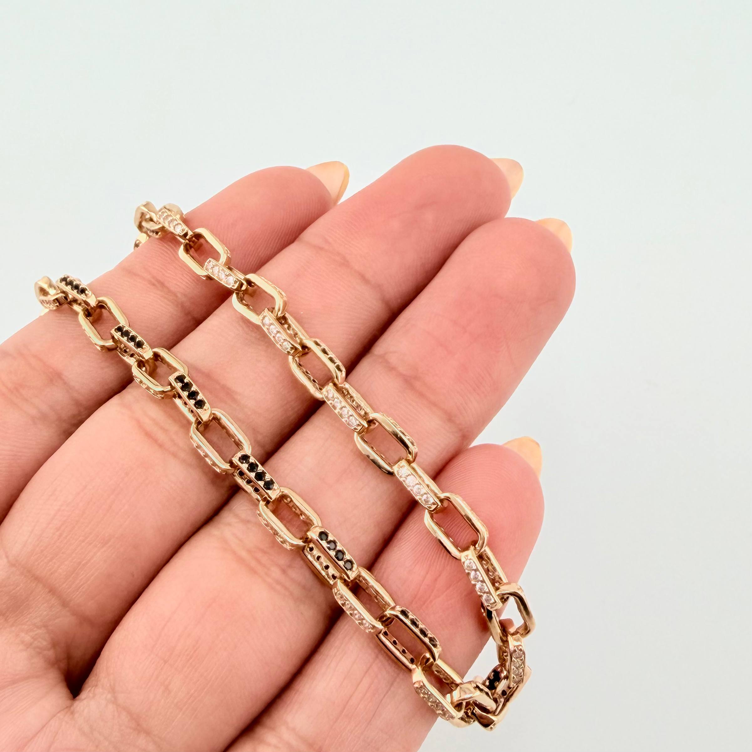 Pulso Cajon 9.15gr / 19.5cm / 4.3mm Oro Amarillo Nac.Esp. 18K ©