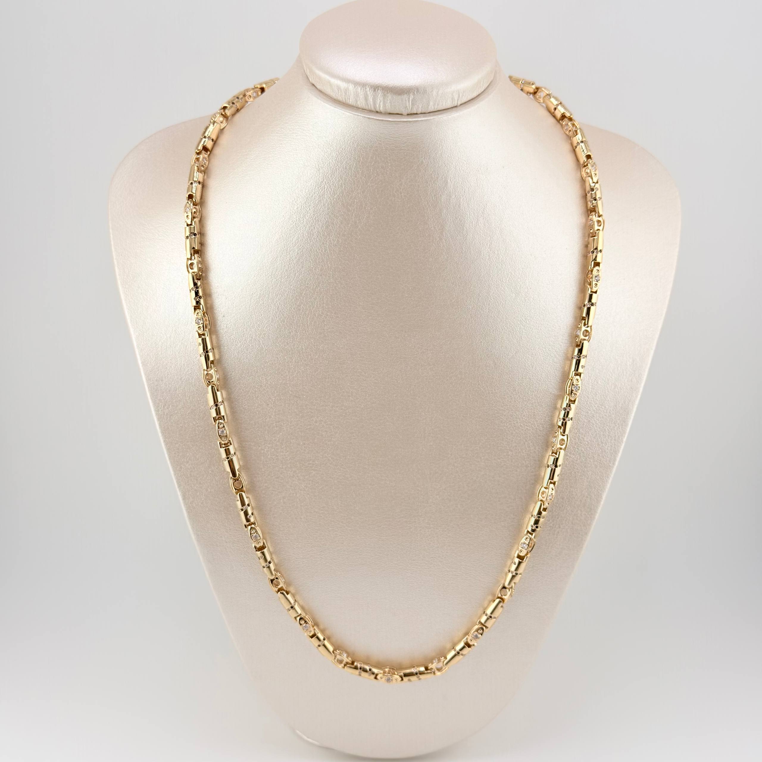 Cadena Rustica Imperial 78.85gr / 60cm / 5.3mm Oro Amarillo Nac.Esp. 18K ©