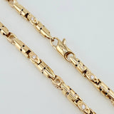 Cadena Rustica Imperial 78.85gr / 60cm / 5.3mm Oro Amarillo Nac.Esp. 18K ©