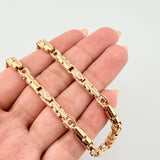 Cadena Rustica Imperial 78.85gr / 60cm / 5.3mm Oro Amarillo Nac.Esp. 18K ©