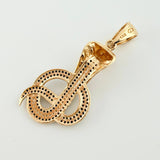 Dije Cobra 6gr / 4.8cm / Oro Amarillo 18K ©