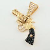 Dije Pistola Movil 3.95gr / 2.6cm / Oro Amarillo 18K ©