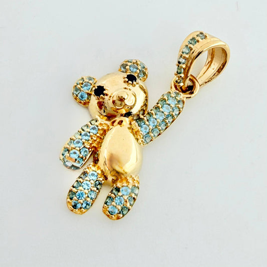 Dije Oso Mano Arriba 2.4gr / 2.6cm / Oro Amarillo 18K ©