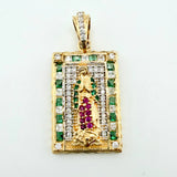 Dije Virgen Guadalupe 4.1gr / 2.9cm / Oro Amarillo 18K ©