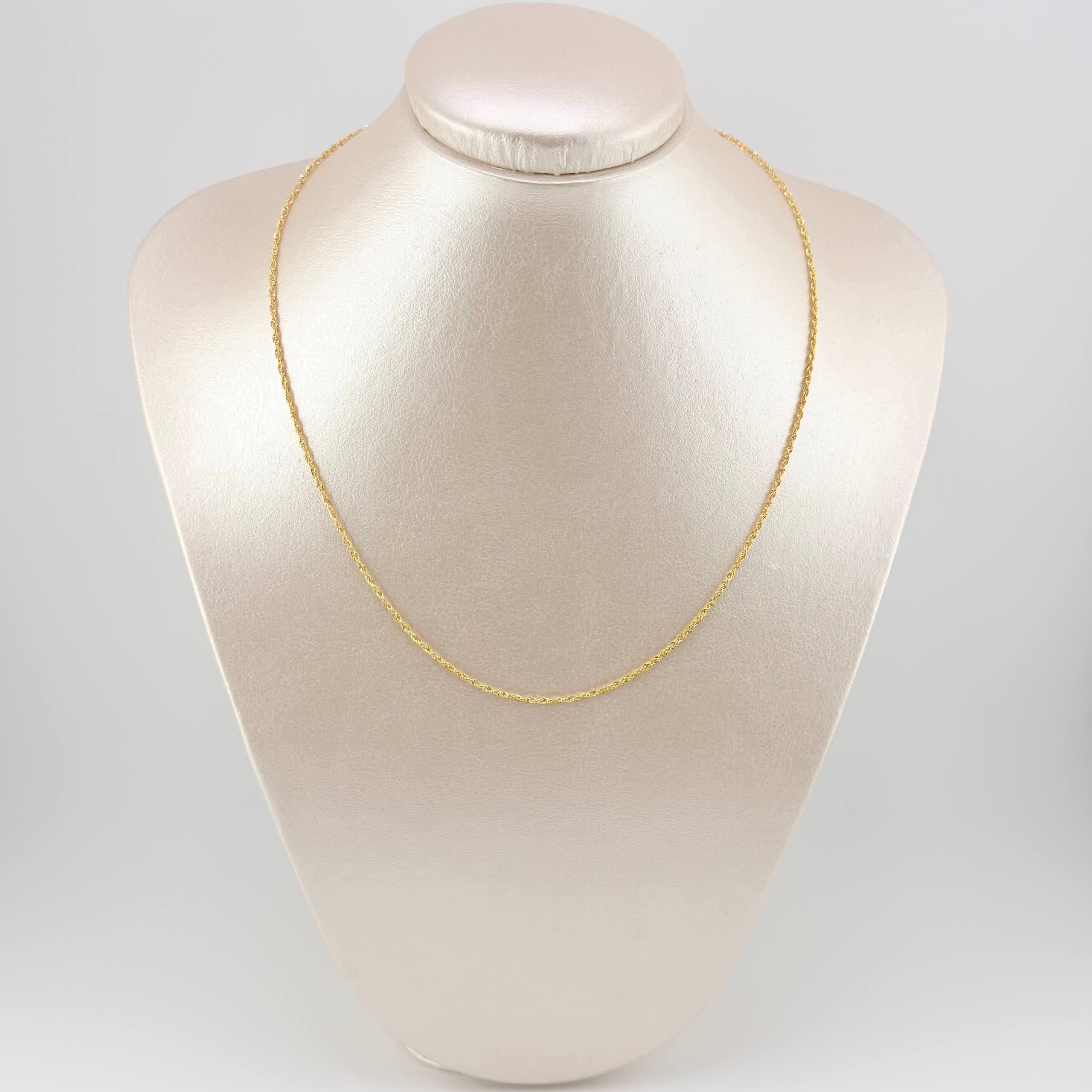 Cadena Lazo 1.2gr / 45cm / 1.5mm Oro Amarillo +3 18K *