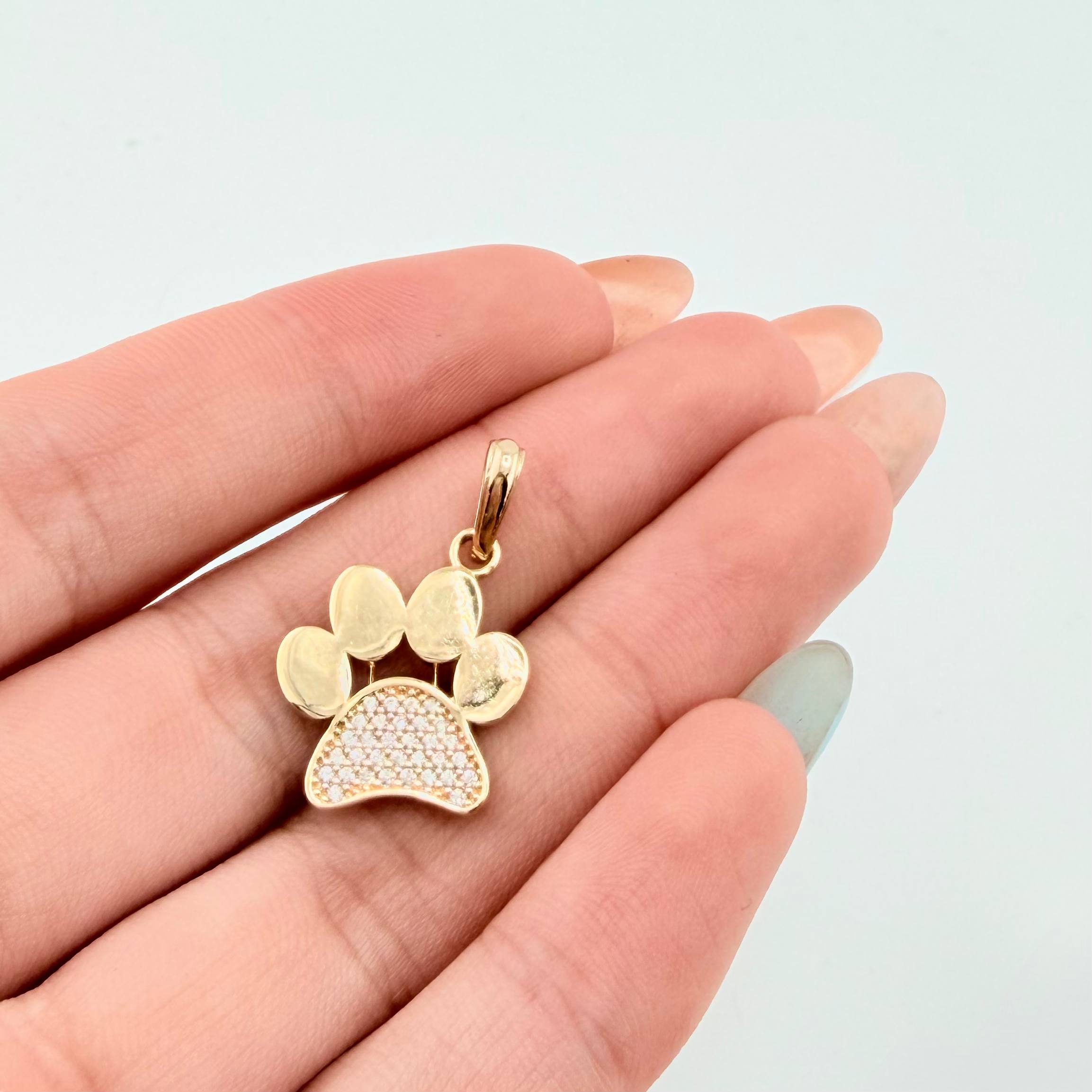 Dije Huella 2gr / 2.3cm / Oro Amarillo 18K ©