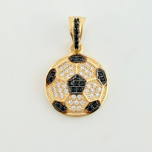 Dije Balon Futbol 2.75gr / 2.2cm / Oro Amarillo 18K ©