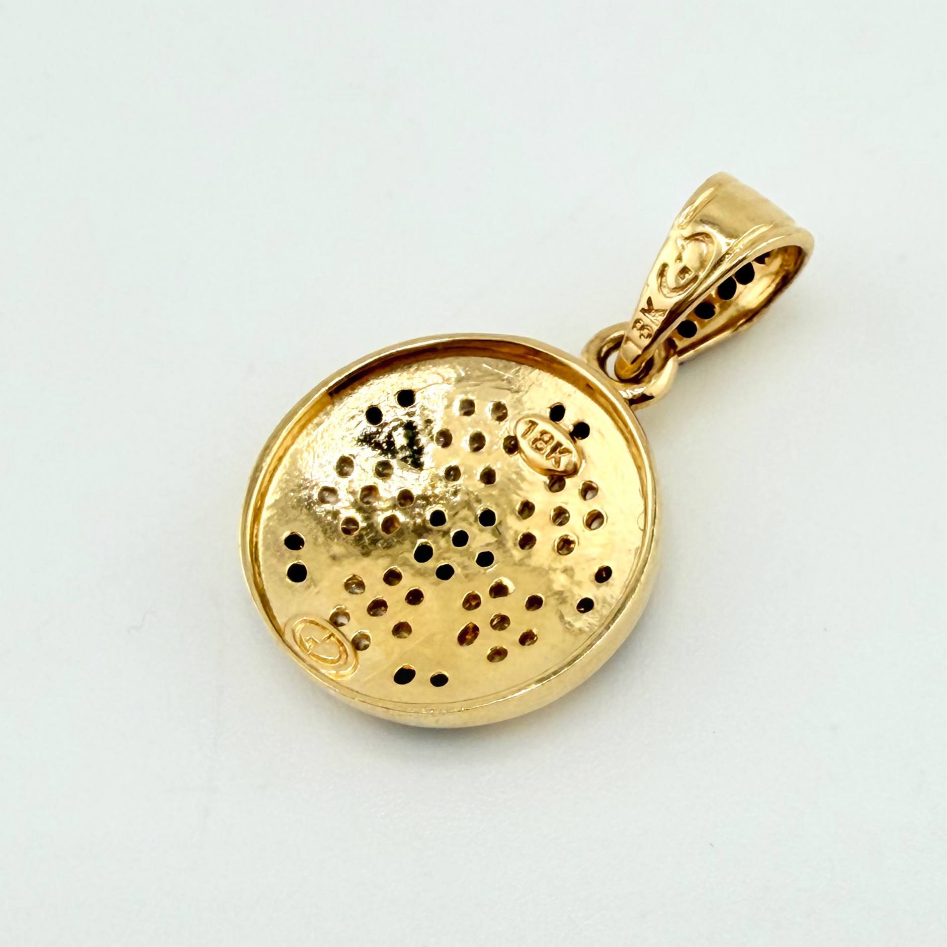 Dije Balon Futbol 2.75gr / 2.2cm / Oro Amarillo 18K ©