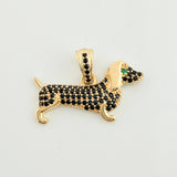 Dije Perro Salchicha 2.1gr / 1.7cm / Oro Amarillo 18K ©