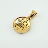 Dije Balon Futbol 1.55gr / 1.7cm / Oro Amarillo 18K