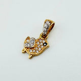 Dije Pajarito 0.95gr / 1.5cm / Oro Amarillo 18K ©