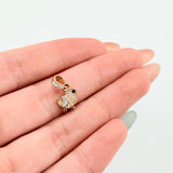 Dije Pajarito 0.95gr / 1.5cm / Oro Amarillo 18K ©