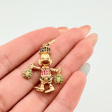 Dije Pato Bolsa Dinero 4.15gr / 3.4cm / Oro Amarillo 18K ©