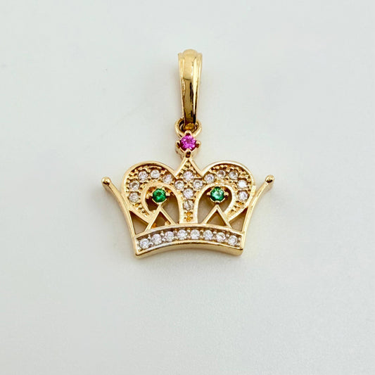 Dije Corona 1.9gr / 2cm / Oro Amarillo 18K ©