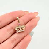 Dije Corona 1.9gr / 2cm / Oro Amarillo 18K ©