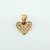Dije Corazon 1.15gr / 1.3cm / Oro Amarillo 18K