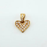 Dije Corazon 1.05gr / 1.3cm / Oro Amarillo 18K ©