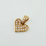 Dije Corazon 1.15gr / 1.3cm / Oro Amarillo 18K