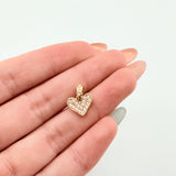 Dije Corazon 1.15gr / 1.3cm / Oro Amarillo 18K