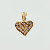Dije Corazon 1.15gr / 1.3cm / Oro Amarillo 18K