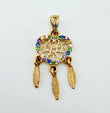 Dije Corazon Atrapasueños 1.45gr / 2.7cm / Oro Amarillo 18K
