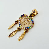 Dije Corazon Atrapasueños 1.45gr / 2.7cm / Oro Amarillo 18K