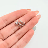 Dije Tres Gracias 0.55gr / 1.5cm / Oro Blanco 18K ©